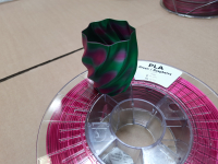 DualColor Silk PLA Filament (zweifarbig) |...