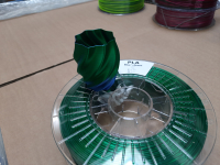 DualColor Silk PLA Filament (zweifarbig) |  Blau/Gr&uuml;n | &Oslash; 1,75mm | 0,75kg (Eine Spule)