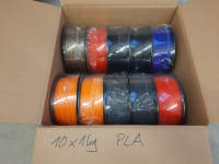 PLA Starterset 10x1kg | Bunte Mischung |  | &Oslash;...