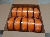 300kg (300 Spulen) PLA orange, 10&euro;/kg (netto...